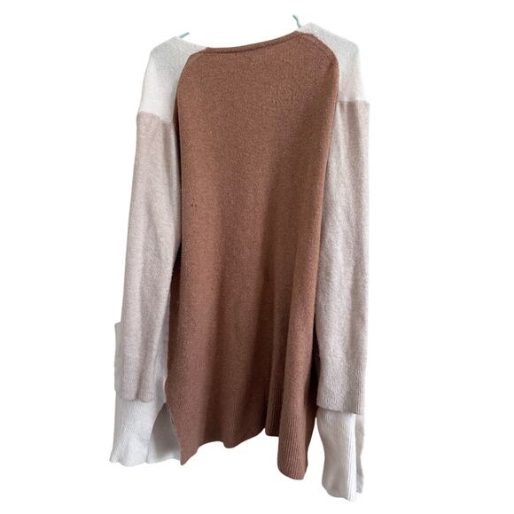 Madewell Color Block Wool Blend Cardigan Size Small - Picture 3 of 4